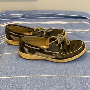 Sperry Black Boat Shoes
